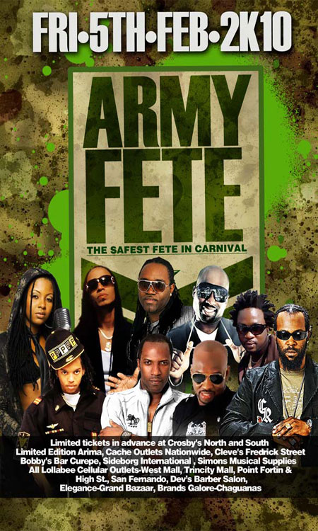 ARMY FETE  Port of Spain
