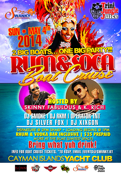 RUM + SOCA Boat Ride (Batabano Sunday)