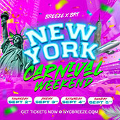Breeze x BRT New York Carnival Weekend - Unwind Thursdays ft. Marzville