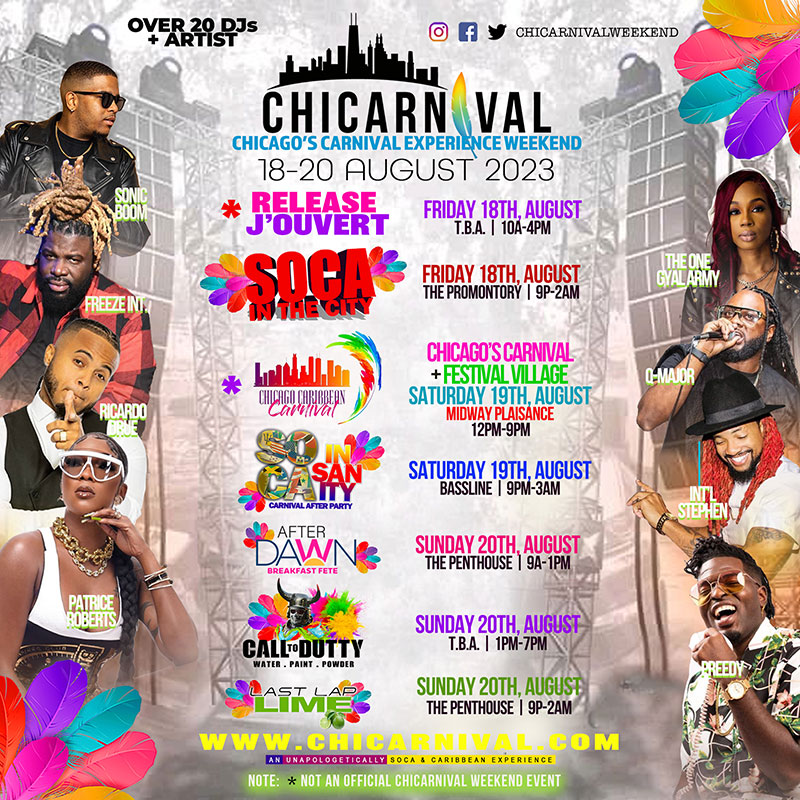 OFFICIAL CHICAGO CARIBBEAN CARNIVAL PAGE (@chicagocaribbeancarnival) •  Instagram photos and videos