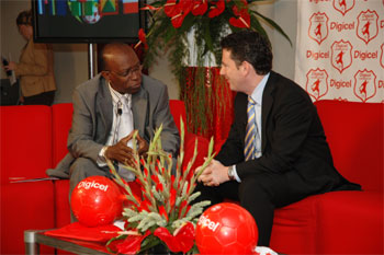 CFU President Jack Warner discusses the importance of Digicel to the Development of Caribbean Football