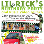 Lil Rick's Birthday Party - Winning ticket for Chevrolet Spark