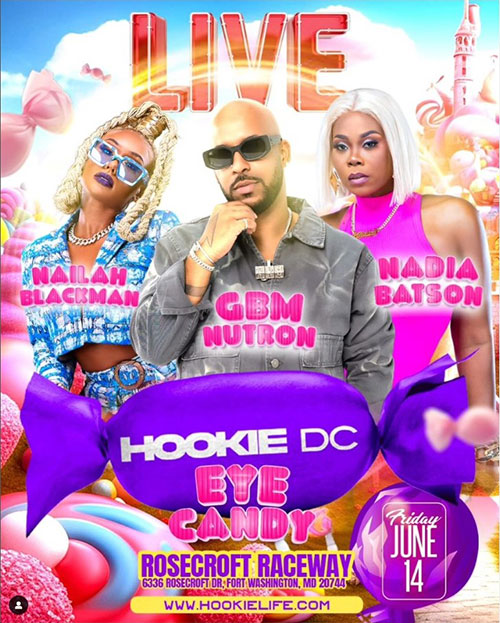 On Friday June 14th, top Soca artistes will be on full display in the nation’s capital of Washington DC during 'Hookie DC'