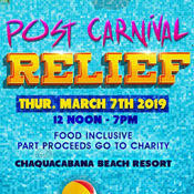 Post Carnival Relief 2019 - Sun, Buns and Fun