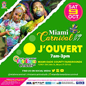 Miami Carnival J'Ouvert 2021
