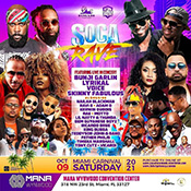 Soca Rave Miami Carnival 2021